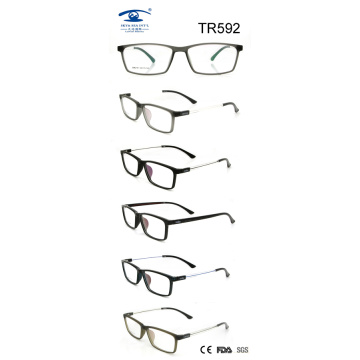 Verres optiques Tr90 de conception de mode (TR592)