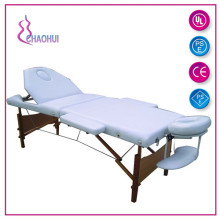 Wood Massage Table 2 Section Health