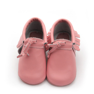 Meilleures chaussures de berceau de service OEM Chaussures de bébé rose