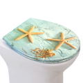 Duroplast Soft Close Toilet Seat in Starfish Pattern