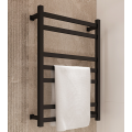 Matte Black Electric Hardwired Heated Towel Rack