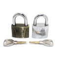 Stainless Steel Top Security Square key Iron Padlock