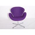 Designer Cashmere Swan Chair by Arne Jacobsen