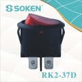 Oval Rocker Switch 4pin