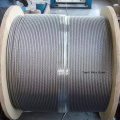 AISI 316 Stainless Steel Wire Rope 7X7 6mm