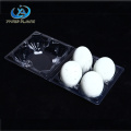 Clear plastic egg tray