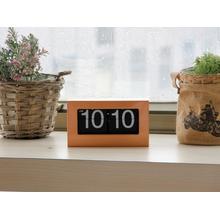 Bamboo or Wooden Meterial Box Flip Clock