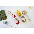 Crochet Plush Santa Amigurumi Dolls Decoration