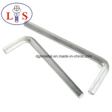 Herramientas de mano precio de fábrica de calidad superior Allen Wrench cinc plateado