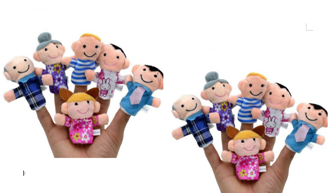 Family member finger doll