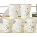 8oz / 12oz descartáveis ​​Single Wall Cup, Party Series Paper Cup