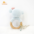 Crochet Beech Wood Koala Teether Baby Toys