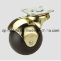 1.5inch Gummi / PVC Swivel Ball Caster Wheel