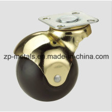 1.5inch Rubber/PVC Swivel Ball Caster Wheel