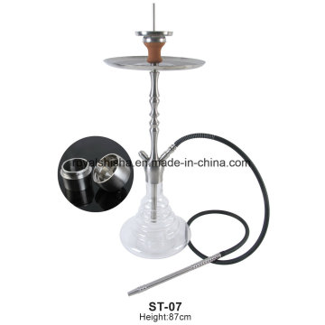 Mais recente de alta qualidade Click Stainless Steel Hookah