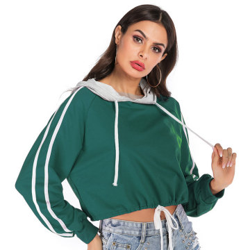 Drawstring Long Sleeve Hoodie