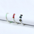 12MM fluorescent smiley face girl bracelet set