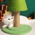 Cat Scratching Post Sturdy Vertical Christmas Tree