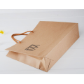 Factory recycled shopping bag kraft paper bag