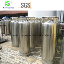 1.4MPa Pressão de trabalho Lo2 / Ln2 / Lar Cryogenic Low Temperature Cylinder