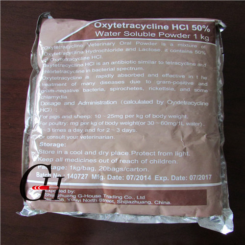 Oxytetracycline HCL 50% Water Soluble Powder