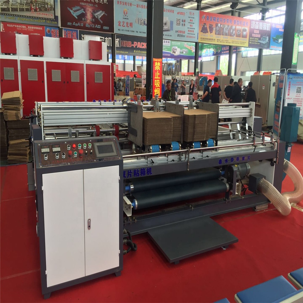Semiautomatic 2pcs folder gluer machine spare for paperboard6 Semiautomatic 2pcs folder gluer machine spare for paperboard6