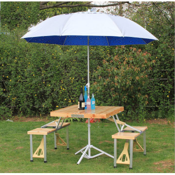Outdoor Wooden Portable Folding Tables and Chairs