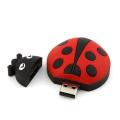 Unidad flash USB con forma de animal de mariquita