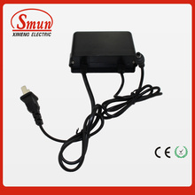 12V1a Waterproof Outdoor Black AC DC Adapter Power Supply with 2 Year Warranty