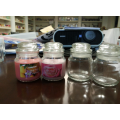 Glass yankee candles glass holders scented candles