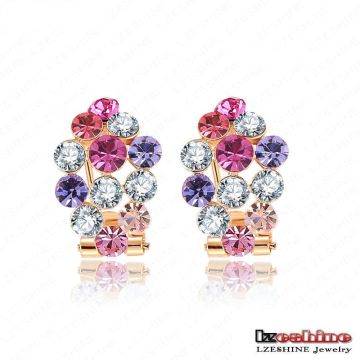 18k Gold Plating Women Jewelry Accessories Crystal Earring (ER0014-C)