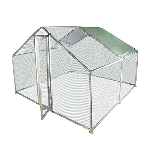 Galvanized Outdoor Large Chicken Kennel