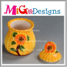 OEM Design Ceramic Container Jar for Gifts