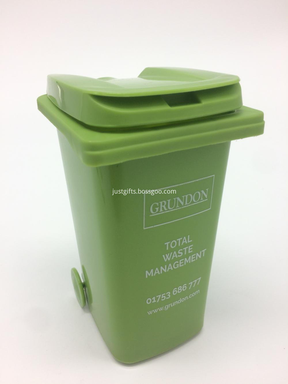 promotional wheelie Bin Pen Pot