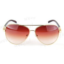 Gold aviator Sunglasses