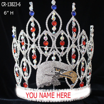 Wholesale Bird Eagle Rhinestone Pageant Crown