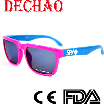 Novos produtos 2015 moda óculos de sol para crianças com cópia livre de uma cor