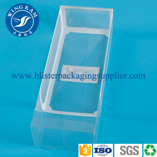 Unique Soft Crease Tranaparent Clear Plastic Folding Box