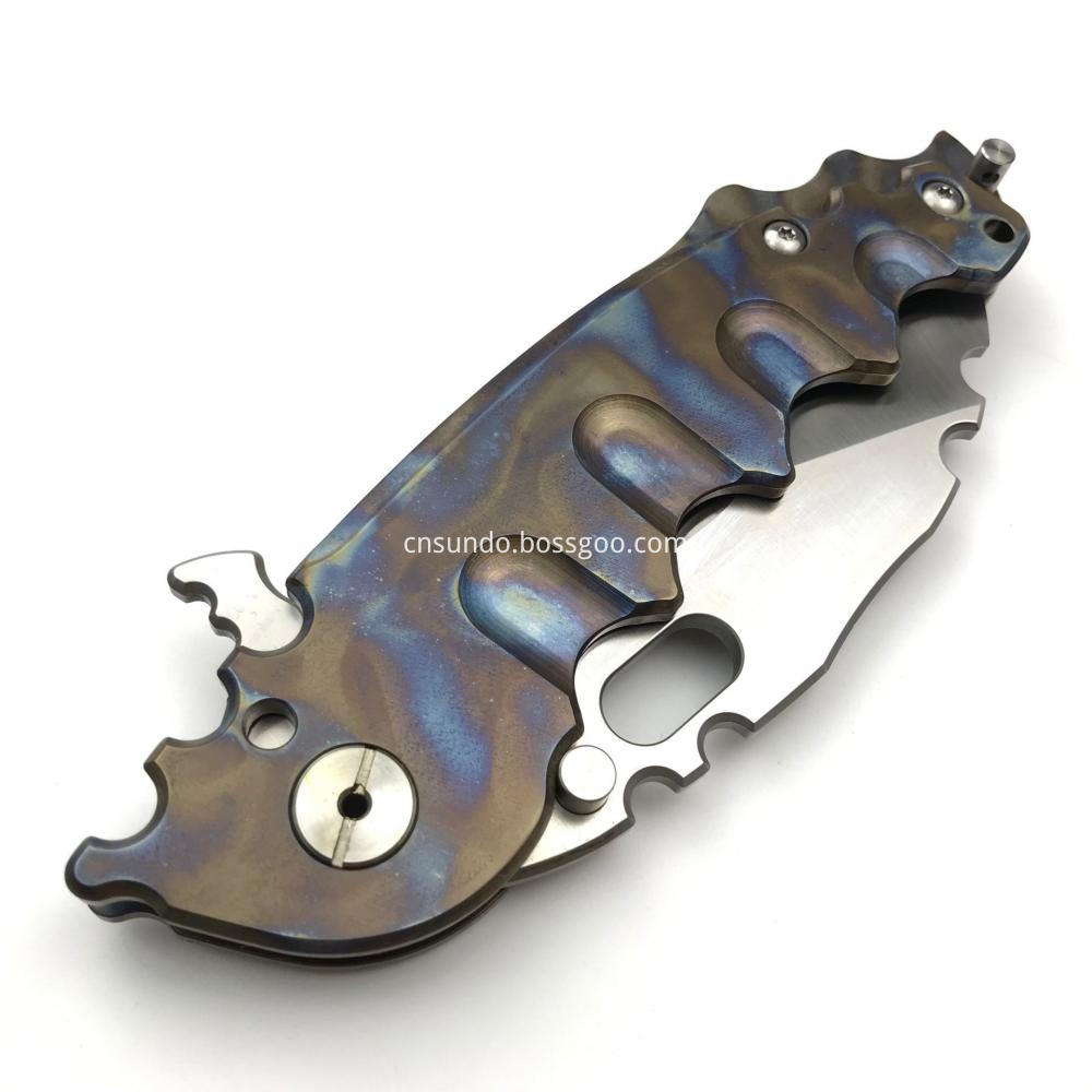 Titanium Hunting Knife