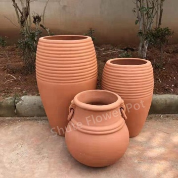 Grandes macetas de planta de terracota al por mayor