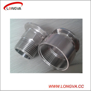 Sanitary Stainless Steel Forged Tri Clamp Threaded Adapter