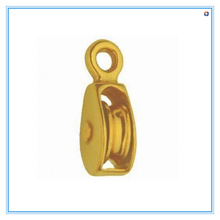 Rigid Single Pulley Made of Brass