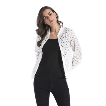 Dünne Spitzenjacke für sexy Damen