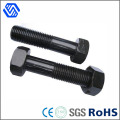 Grade 12.9 High Carbon Steel Black Plated Wheel Bolts and Nuts