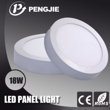 Ahorro de energía 18W LED superficie del panel de luz para oficina (redonda)