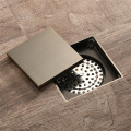 HIDEEP Bathroom Accessories Mirror Brass Floor Drain