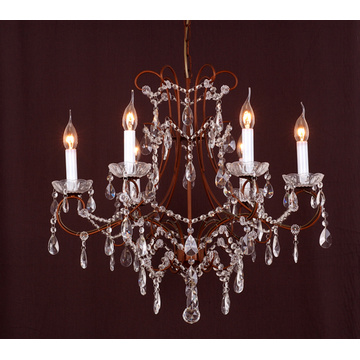 Fantasia de cristal ferro decorativas luzes pingente (cos9237)