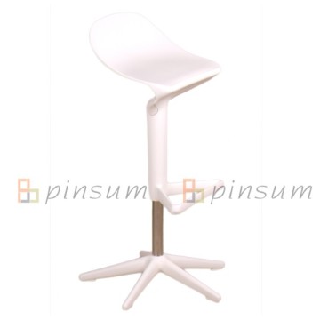 Ajustável Plastic Spoon Bar Stool