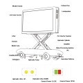 Brand New 6.8㎡ Mobile LED Advertising Trailer