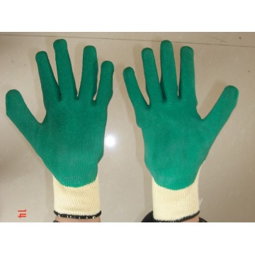 Guantes de trabajo recubiertos de látex